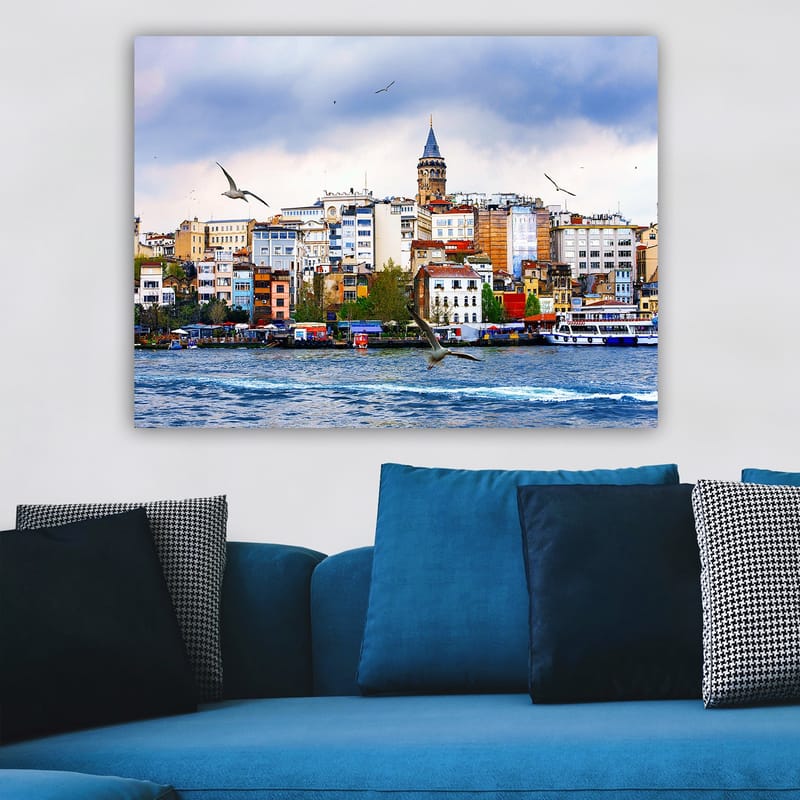 DEKORATIV CANVASTAVLA 70x100 cm Flerfärgad - Inredning & dekor - Tavlor & konst - Canvastavla