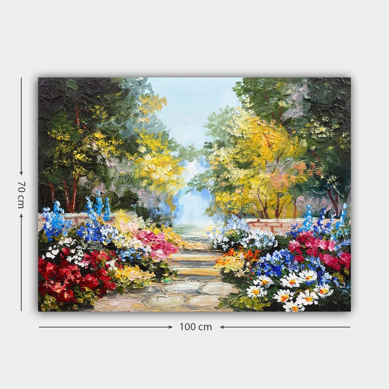 DEKORATIV CANVASTAVLA 70x100 cm Flerfärgad - Inredning & dekor - Tavlor & konst - Canvastavla