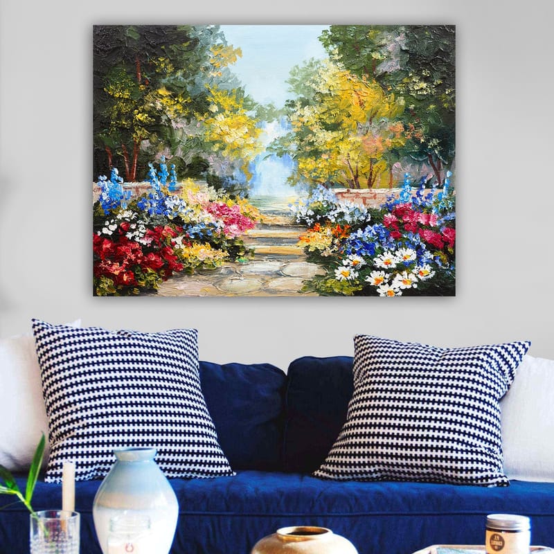 DEKORATIV CANVASTAVLA 70x100 cm Flerfärgad - Inredning & dekor - Tavlor & konst - Canvastavla