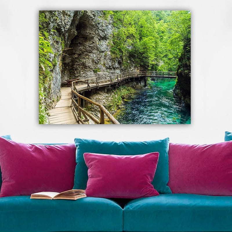 DEKORATIV CANVASTAVLA 70x100 cm Flerfärgad - Inredning & dekor - Tavlor & konst - Canvastavla