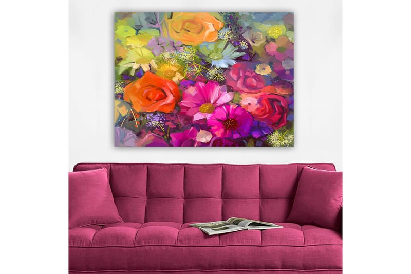 DEKORATIV CANVASTAVLA 70x100 cm Flerfärgad - Inredning & dekor - Tavlor & konst - Canvastavla