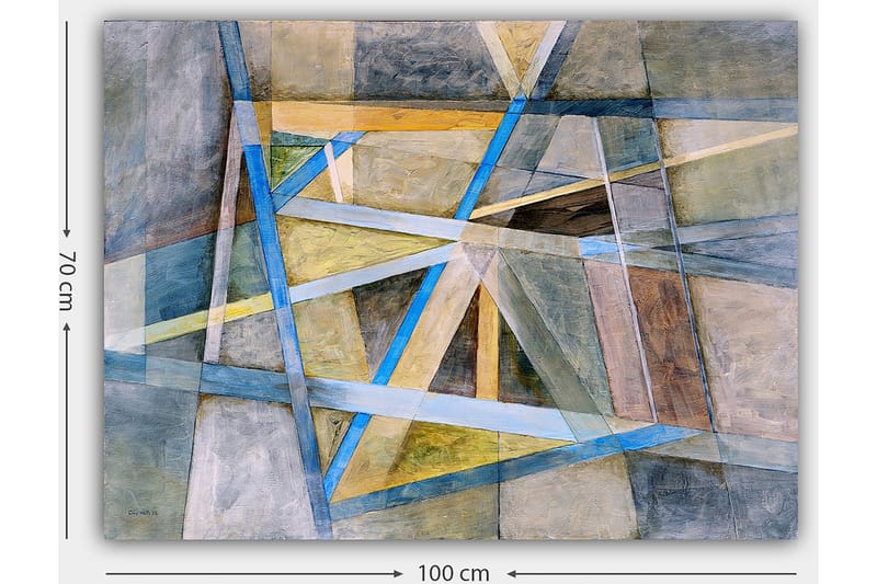 DEKORATIV CANVASTAVLA 70x100 cm Flerfärgad - Inredning & dekor - Tavlor & konst - Canvastavla