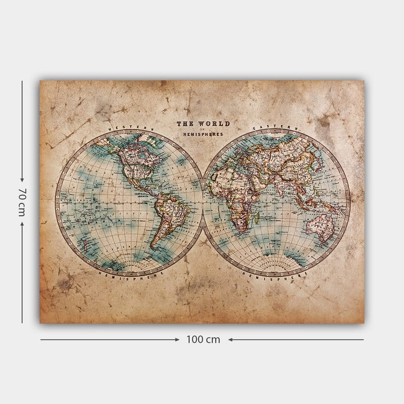 DEKORATIV CANVASTAVLA 70x100 cm Flerfärgad - Inredning & dekor - Tavlor & konst - Canvastavla