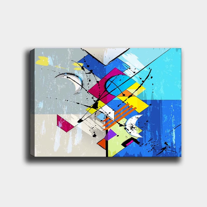 DEKORATIV CANVASTAVLA 70x100 cm Flerfärgad - Inredning & dekor - Tavlor & konst - Canvastavla
