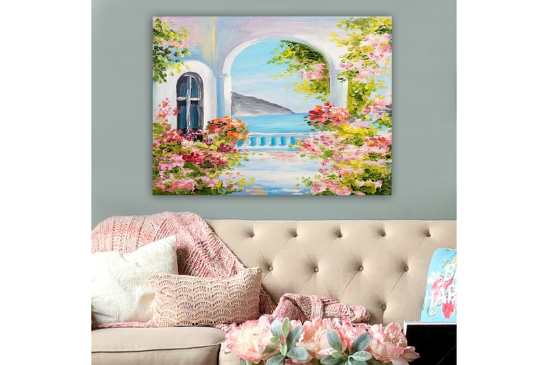 DEKORATIV CANVASTAVLA 70x100 cm Flerfärgad - Inredning & dekor - Tavlor & konst - Canvastavla