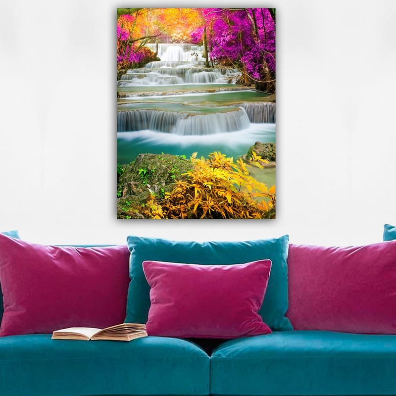 DEKORATIV CANVASTAVLA 70x100 cm Flerfärgad - Inredning & dekor - Tavlor & konst - Canvastavla