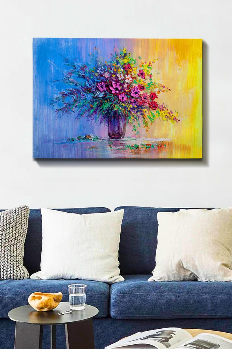 DEKORATIV CANVASTAVLA 70x100 cm Flerfärgad - Inredning & dekor - Tavlor & konst - Canvastavla