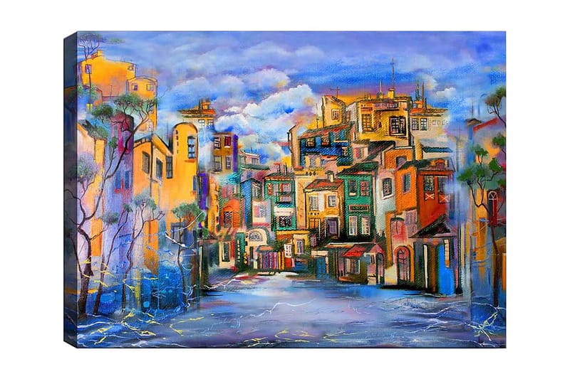 DEKORATIV CANVASTAVLA 70x100 cm Flerfärgad - Inredning & dekor - Tavlor & konst - Canvastavla
