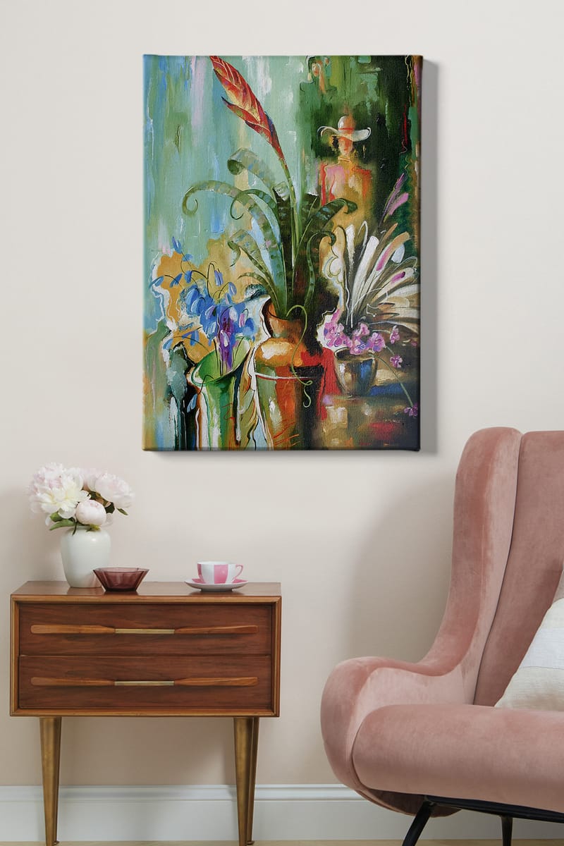 DEKORATIV CANVASTAVLA 70x100 cm Flerfärgad - Inredning & dekor - Tavlor & konst - Canvastavla