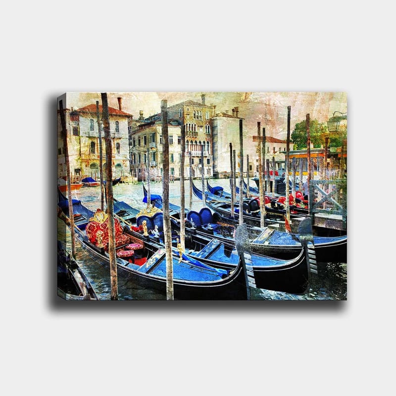 DEKORATIV CANVASTAVLA 70x100 cm Flerfärgad - Inredning & dekor - Tavlor & konst - Canvastavla