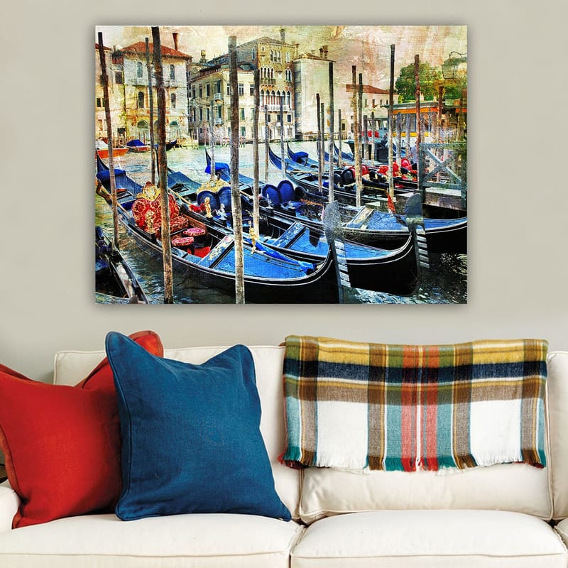DEKORATIV CANVASTAVLA 70x100 cm Flerfärgad - Inredning & dekor - Tavlor & konst - Canvastavla