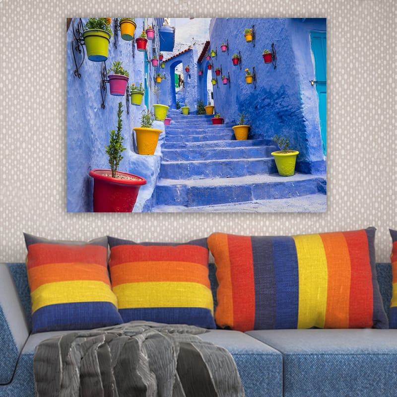 DEKORATIV CANVASTAVLA 70x100 cm Flerfärgad - Inredning & dekor - Tavlor & konst - Canvastavla