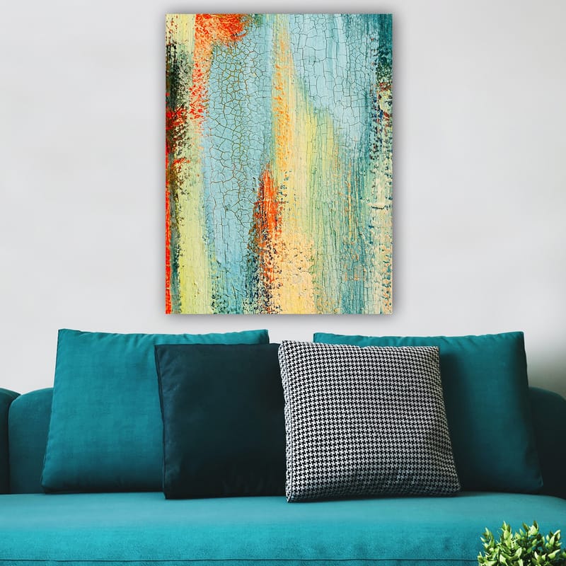 DEKORATIV CANVASTAVLA 70x100 cm Flerfärgad - Inredning & dekor - Tavlor & konst - Canvastavla