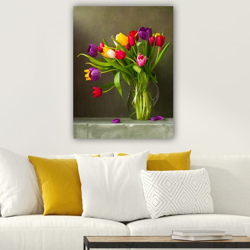 DEKORATIV CANVASTAVLA 70x100 cm Flerfärgad - Inredning & dekor - Tavlor & konst - Canvastavla