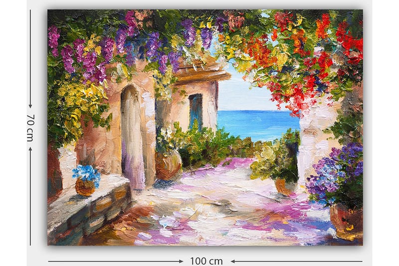 DEKORATIV CANVASTAVLA 70x100 cm Flerfärgad - Inredning & dekor - Tavlor & konst - Canvastavla