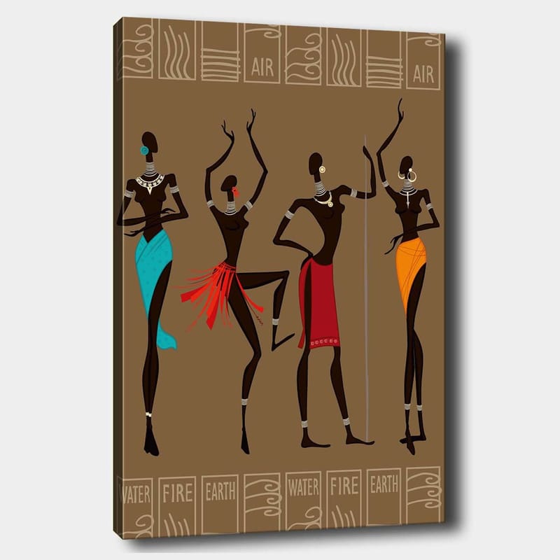 DEKORATIV CANVASTAVLA 70x100 cm Flerfärgad - Inredning & dekor - Tavlor & konst - Canvastavla