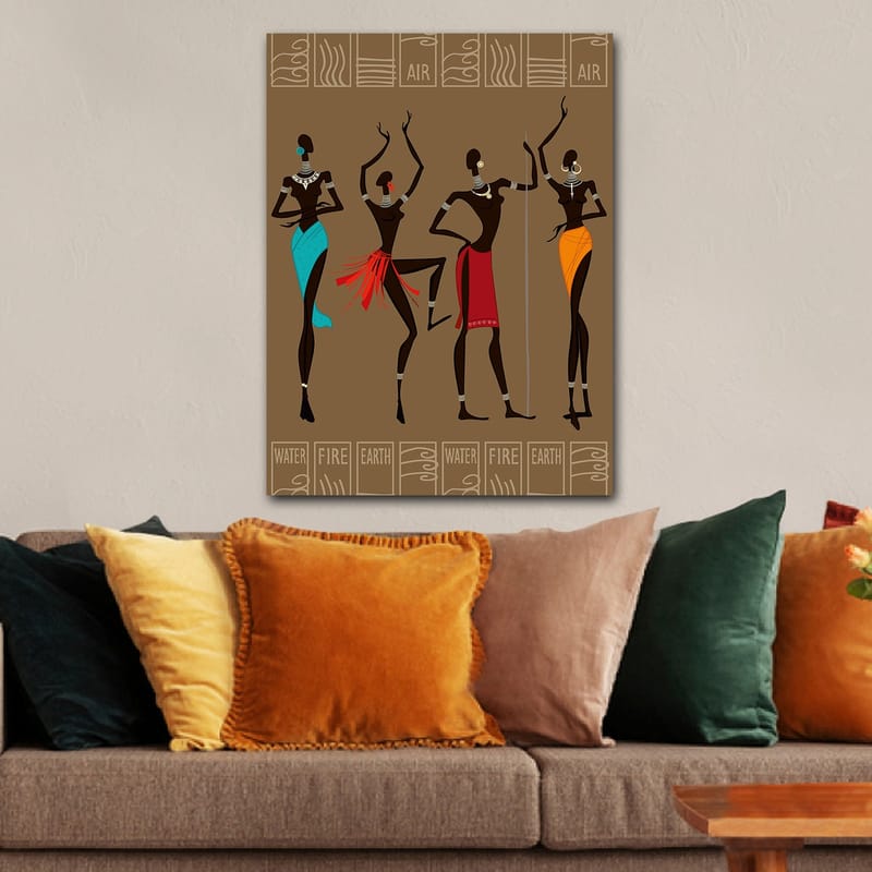 DEKORATIV CANVASTAVLA 70x100 cm Flerfärgad - Inredning & dekor - Tavlor & konst - Canvastavla