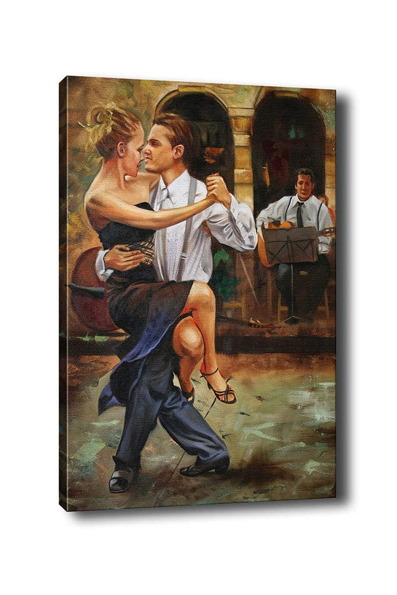 DEKORATIV CANVASTAVLA 70x100 cm Flerfärgad - Inredning & dekor - Tavlor & konst - Canvastavla
