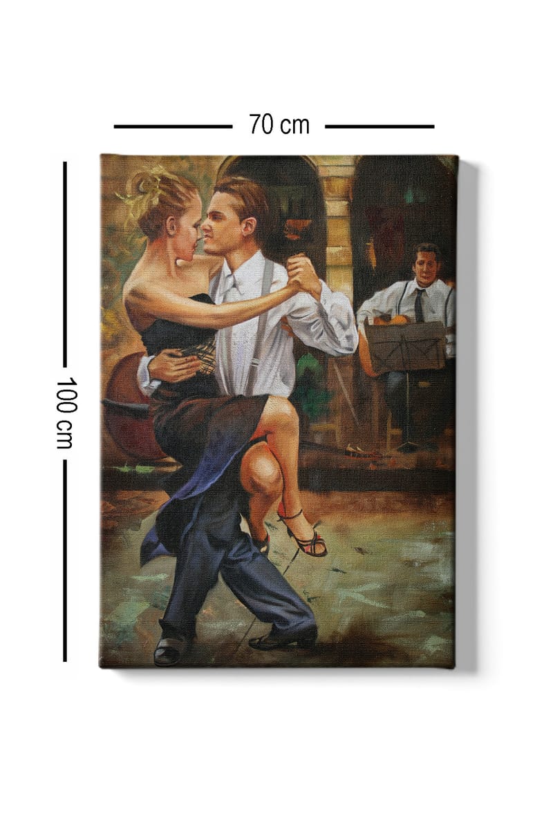 DEKORATIV CANVASTAVLA 70x100 cm Flerfärgad - Inredning & dekor - Tavlor & konst - Canvastavla