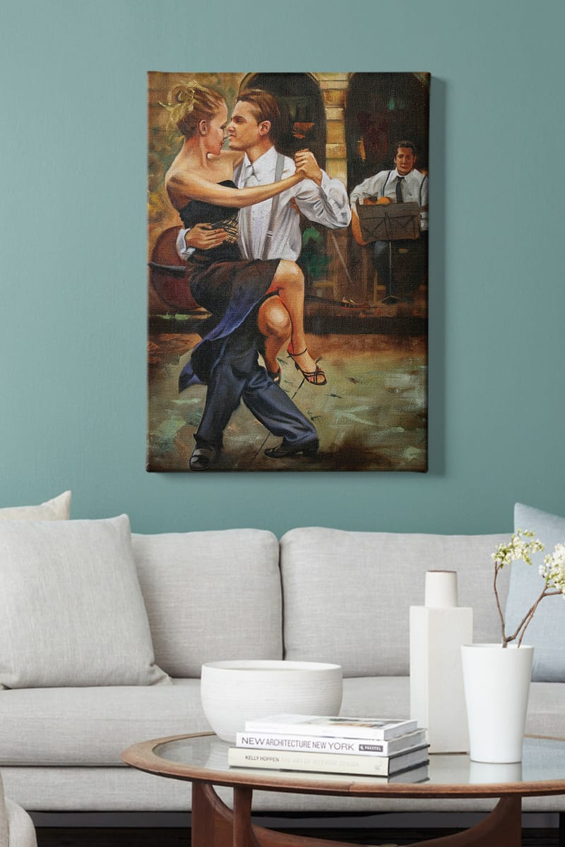 DEKORATIV CANVASTAVLA 70x100 cm Flerfärgad - Inredning & dekor - Tavlor & konst - Canvastavla