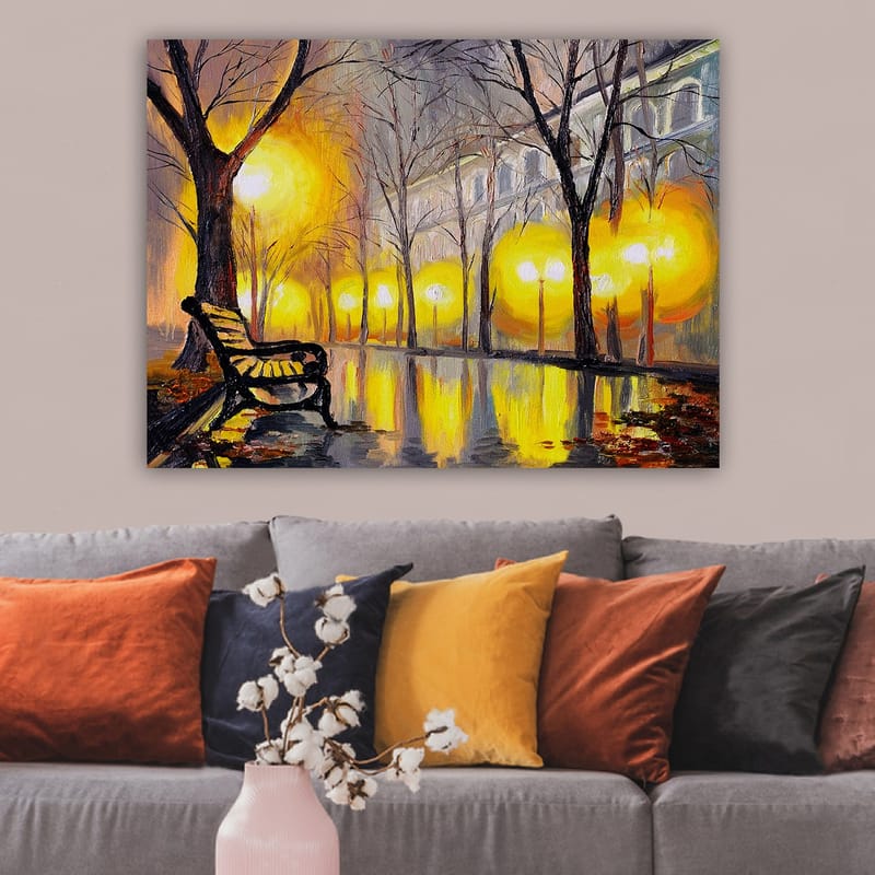 DEKORATIV CANVASTAVLA 70x100 cm Flerfärgad - Inredning & dekor - Tavlor & konst - Canvastavla