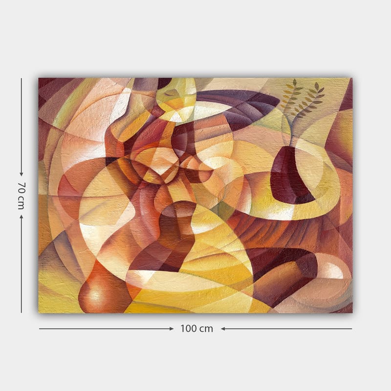 DEKORATIV CANVASTAVLA 70x100 cm Flerfärgad - Inredning & dekor - Tavlor & konst - Canvastavla