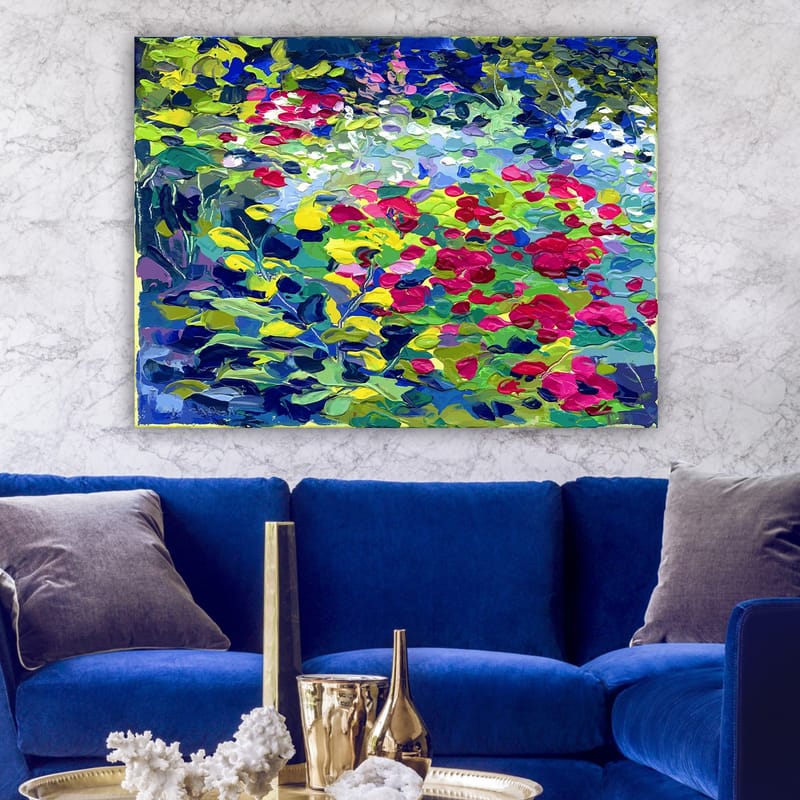 DEKORATIV CANVASTAVLA 70x100 cm Flerfärgad - Inredning & dekor - Tavlor & konst - Canvastavla