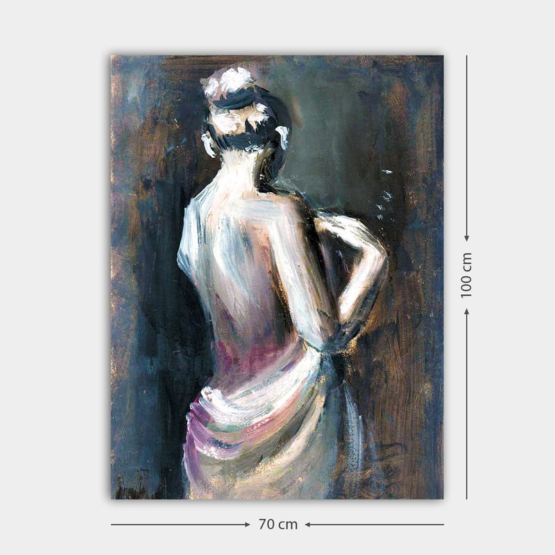 DEKORATIV CANVASTAVLA 70x100 cm Flerfärgad - Inredning & dekor - Tavlor & konst - Canvastavla