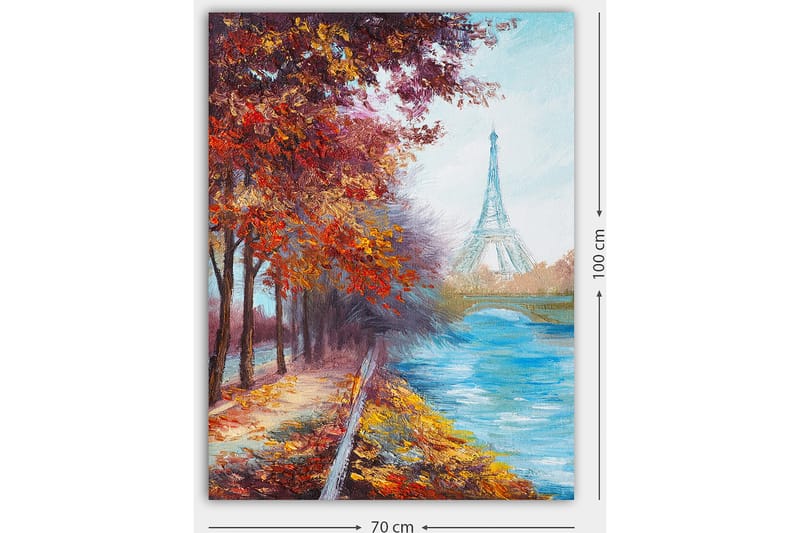 DEKORATIV CANVASTAVLA 70x100 cm Flerfärgad - Inredning & dekor - Tavlor & konst - Canvastavla