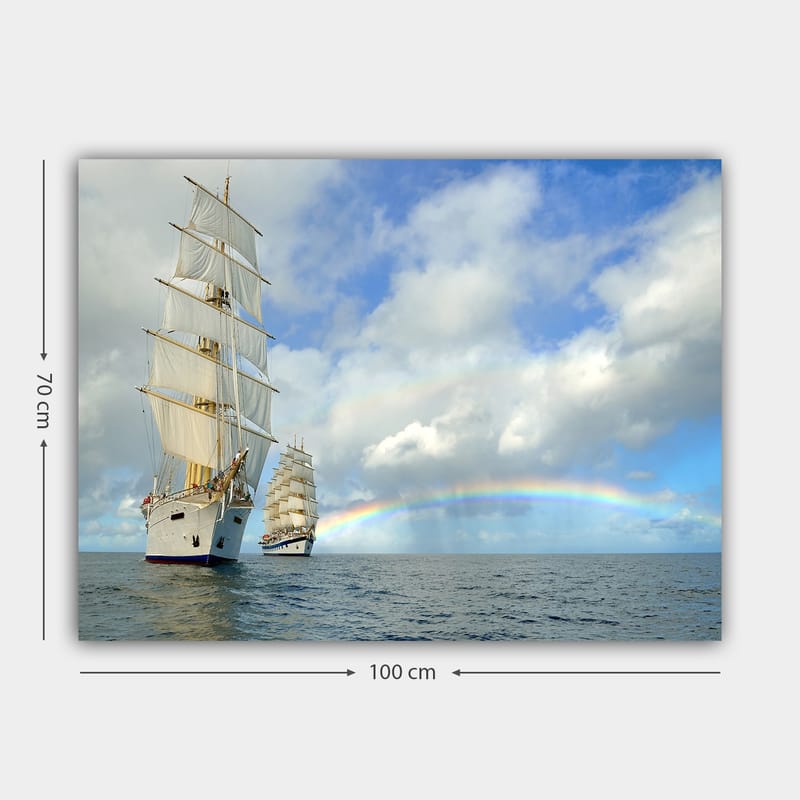 DEKORATIV CANVASTAVLA 70x100 cm Flerfärgad - Inredning & dekor - Tavlor & konst - Canvastavla