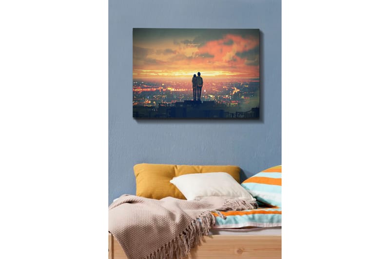 DEKORATIV CANVASTAVLA 70x100 cm Flerfärgad - Inredning & dekor - Tavlor & konst - Canvastavla