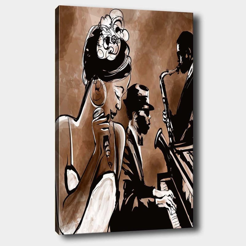 DEKORATIV CANVASTAVLA 70x100 cm Flerfärgad - Inredning & dekor - Tavlor & konst - Canvastavla