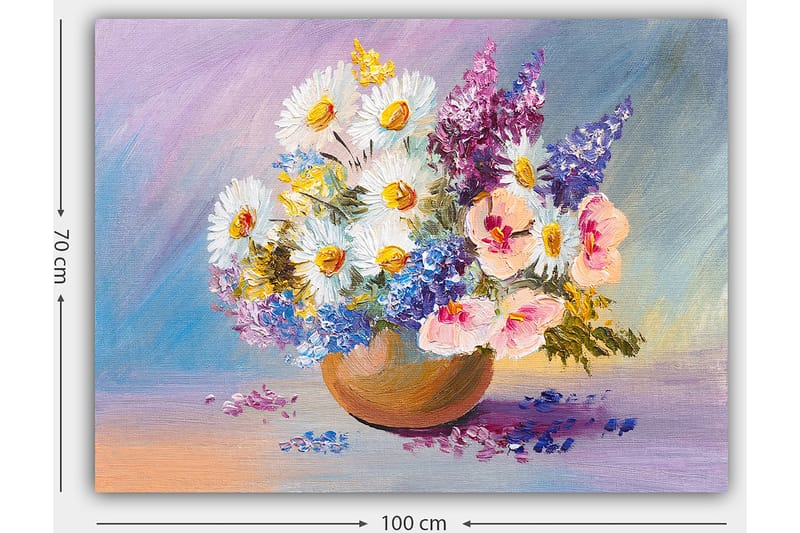 DEKORATIV CANVASTAVLA 70x100 cm Flerfärgad - Inredning & dekor - Tavlor & konst - Canvastavla