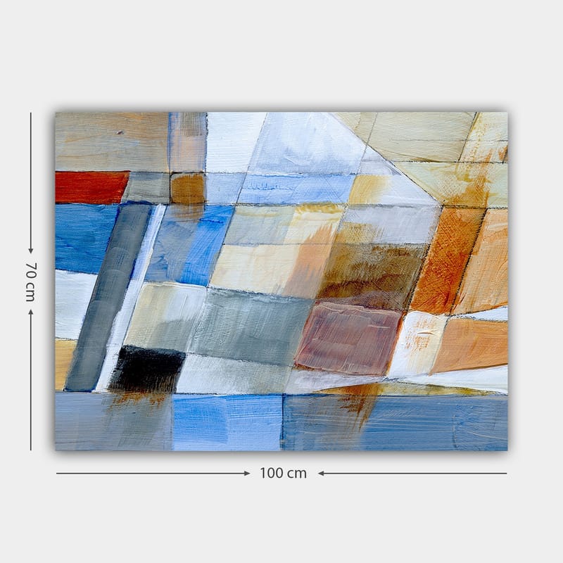DEKORATIV CANVASTAVLA 70x100 cm Flerfärgad - Inredning & dekor - Tavlor & konst - Canvastavla