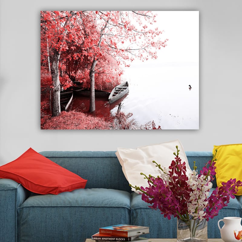 DEKORATIV CANVASTAVLA 70x100 cm Flerfärgad - Inredning & dekor - Tavlor & konst - Canvastavla