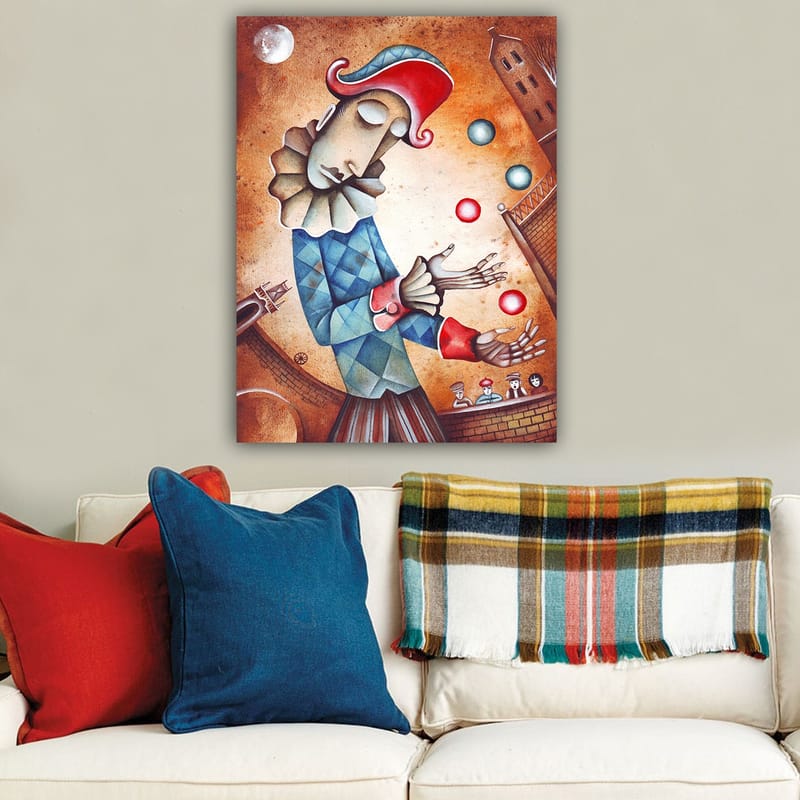 DEKORATIV CANVASTAVLA 70x100 cm Flerfärgad - Inredning & dekor - Tavlor & konst - Canvastavla