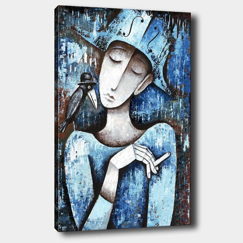 DEKORATIV CANVASTAVLA 70x100 cm Flerfärgad - Inredning & dekor - Tavlor & konst - Canvastavla