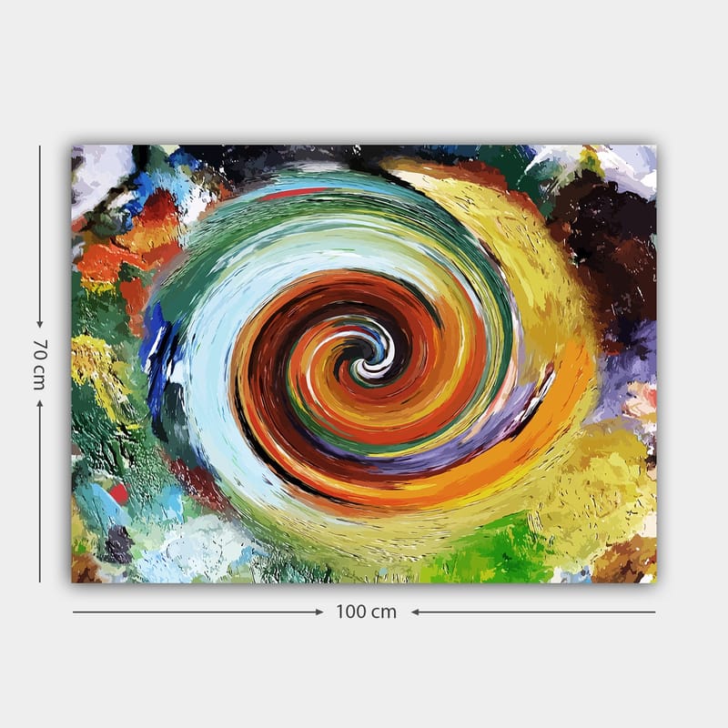 DEKORATIV CANVASTAVLA 70x100 cm Flerfärgad - Inredning & dekor - Tavlor & konst - Canvastavla