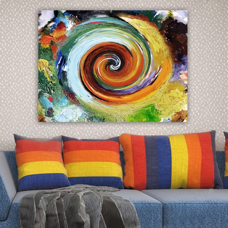 DEKORATIV CANVASTAVLA 70x100 cm Flerfärgad - Inredning & dekor - Tavlor & konst - Canvastavla