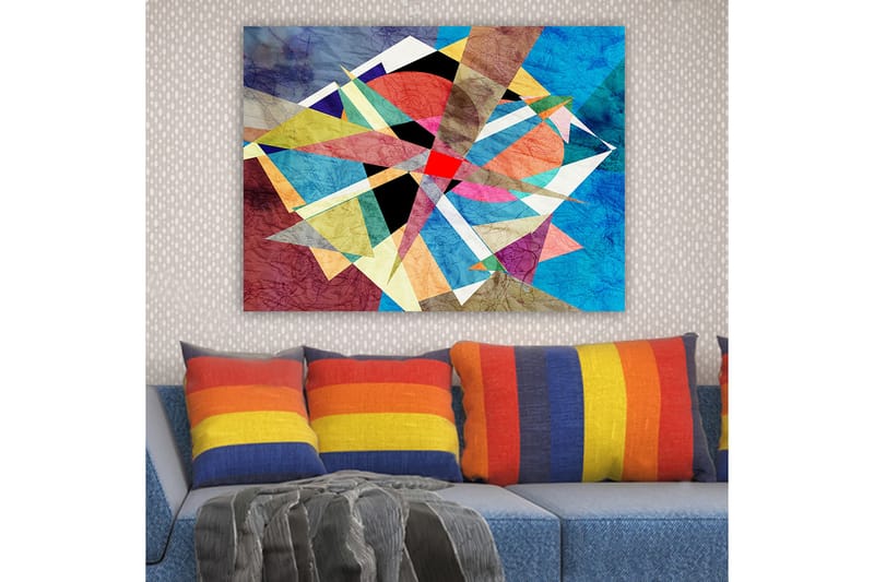 DEKORATIV CANVASTAVLA 70x100 cm Flerfärgad - Inredning & dekor - Tavlor & konst - Canvastavla