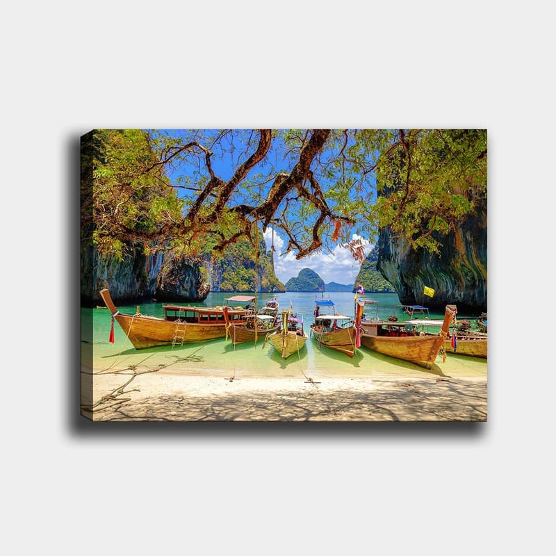 DEKORATIV CANVASTAVLA 70x100 cm Flerfärgad - Inredning & dekor - Tavlor & konst - Canvastavla