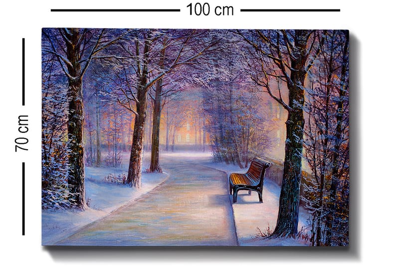 DEKORATIV CANVASTAVLA 70x100 cm Flerfärgad - Inredning & dekor - Tavlor & konst - Canvastavla