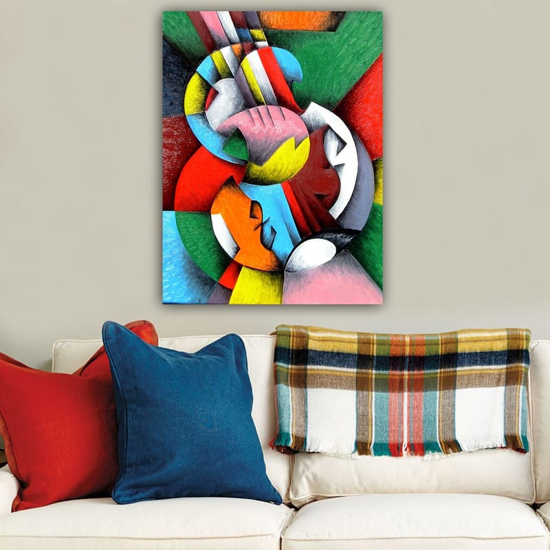DEKORATIV CANVASTAVLA 70x100 cm Flerfärgad - Inredning & dekor - Tavlor & konst - Canvastavla