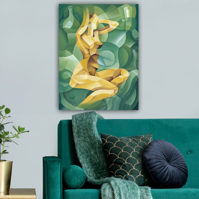 DEKORATIV CANVASTAVLA 70x100 cm Flerfärgad - Inredning & dekor - Tavlor & konst - Canvastavla