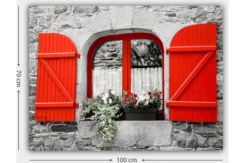 DEKORATIV CANVASTAVLA 70x100 cm Flerfärgad - Inredning & dekor - Tavlor & konst - Canvastavla