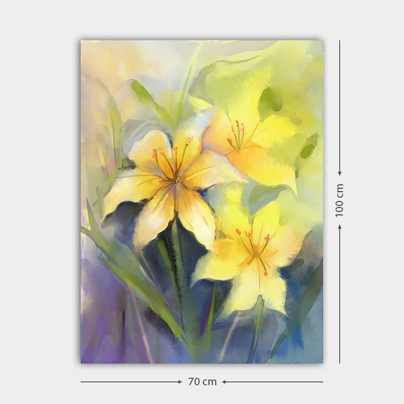 DEKORATIV CANVASTAVLA 70x100 cm Flerfärgad - Inredning & dekor - Tavlor & konst - Canvastavla