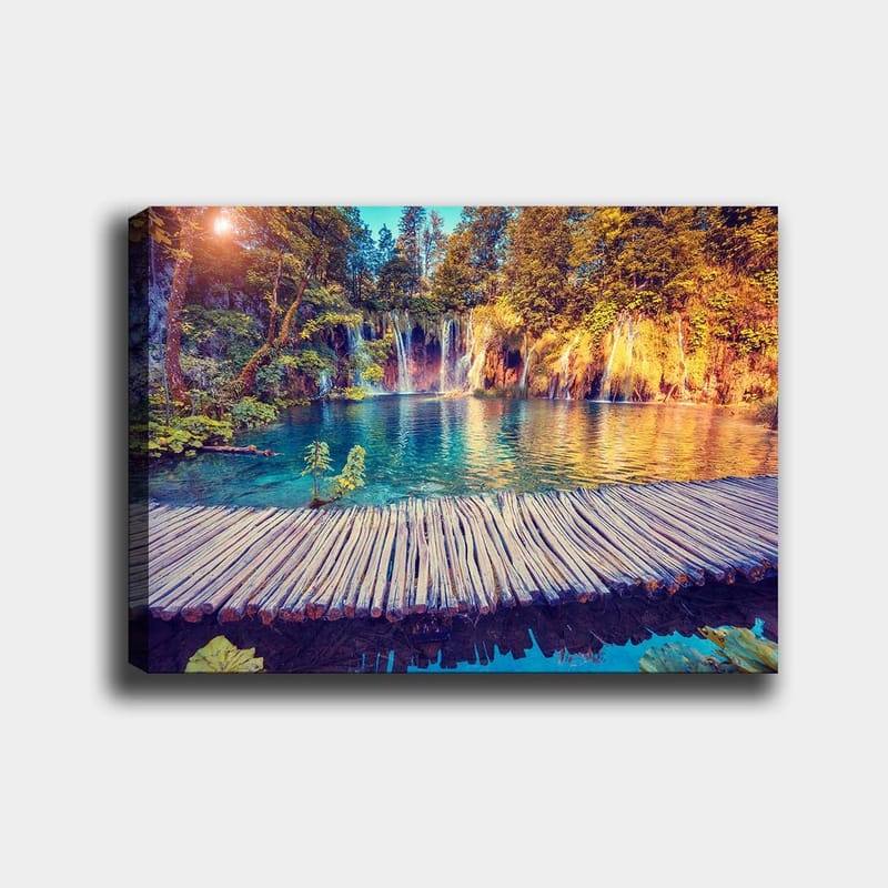 DEKORATIV CANVASTAVLA 70x100 cm Flerfärgad - Inredning & dekor - Tavlor & konst - Canvastavla