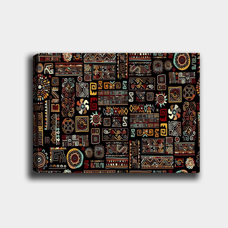 DEKORATIV CANVASTAVLA 70x100 cm Flerfärgad - Inredning & dekor - Tavlor & konst - Canvastavla