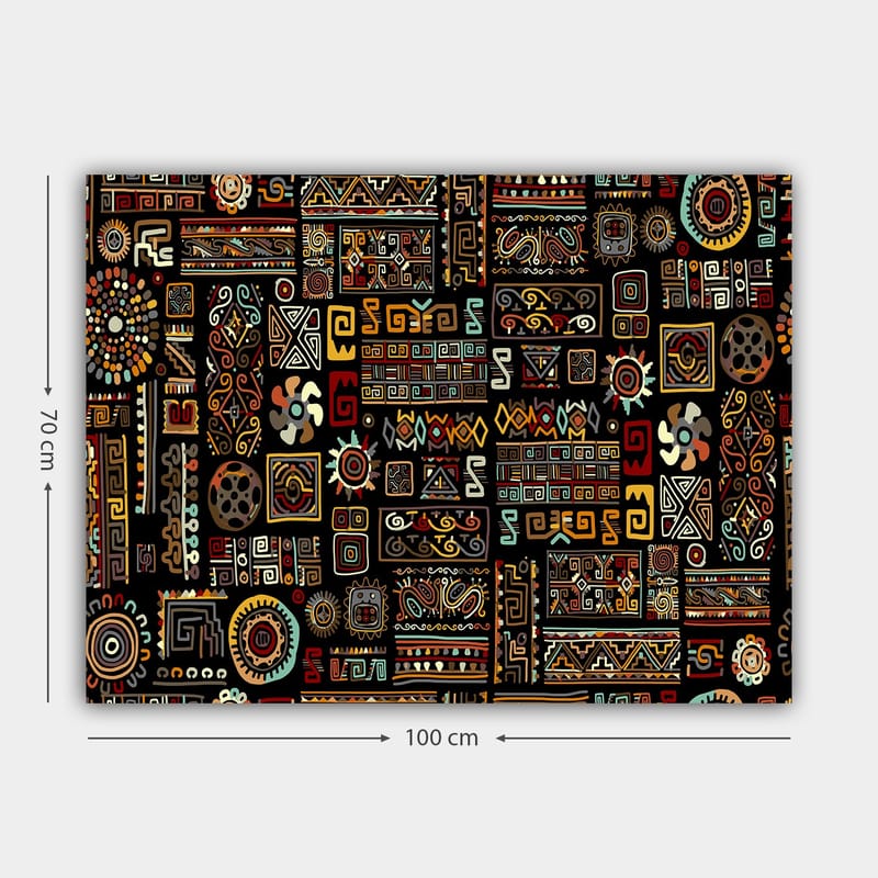 DEKORATIV CANVASTAVLA 70x100 cm Flerfärgad - Inredning & dekor - Tavlor & konst - Canvastavla