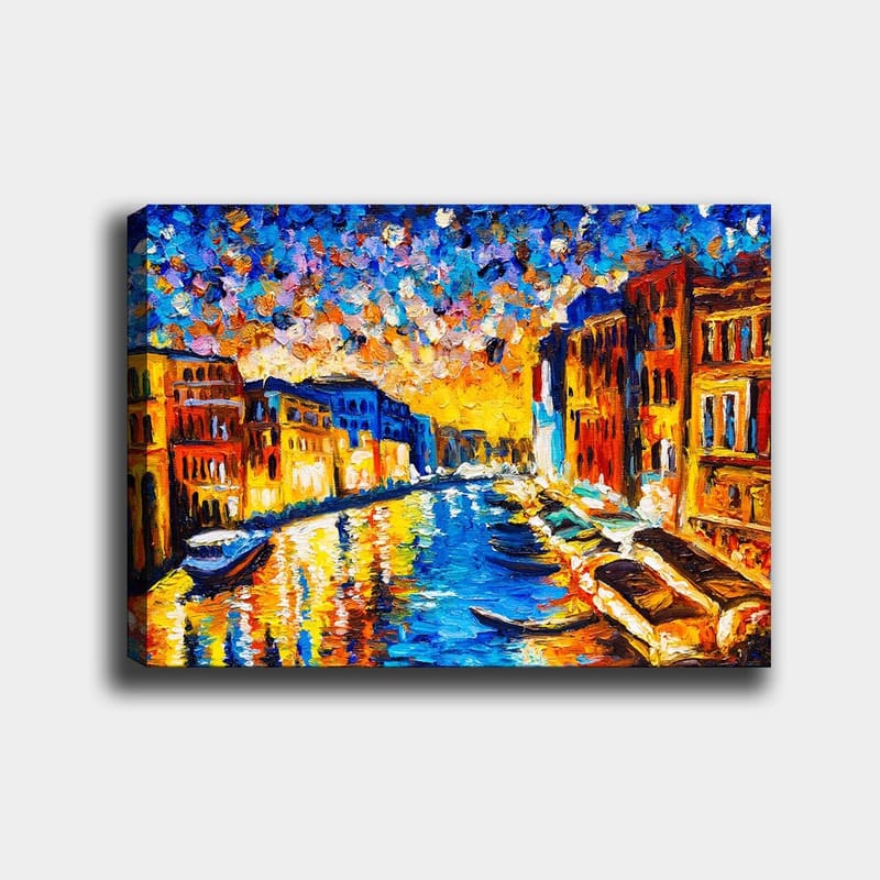 DEKORATIV CANVASTAVLA 70x100 cm Flerfärgad - Inredning & dekor - Tavlor & konst - Canvastavla